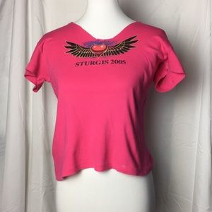 TeeNTee 2005 Sturgis Pink Tee XL